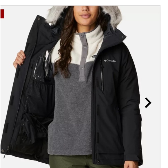NWT Columbia Women’s Plus Ava Alpine Insulated Jacket 1x “night wave” blue - Picture 13 of 16